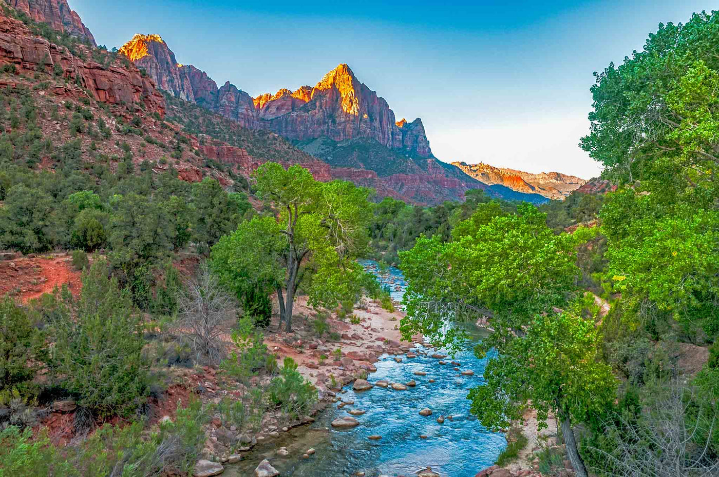 The Sentinel Of Zion  Zion National Park