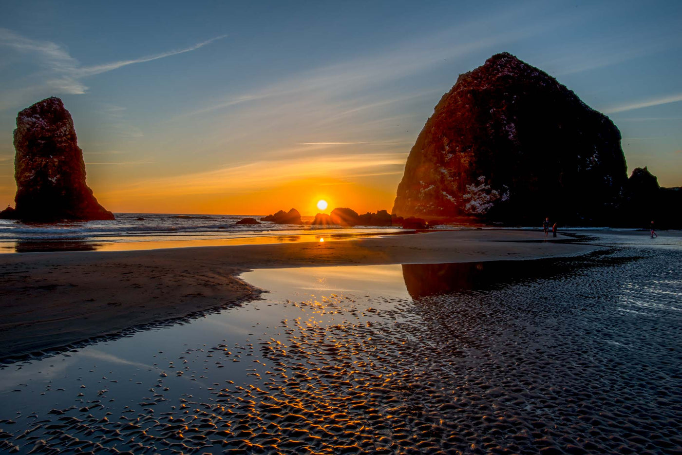 Sunset Over Haystack